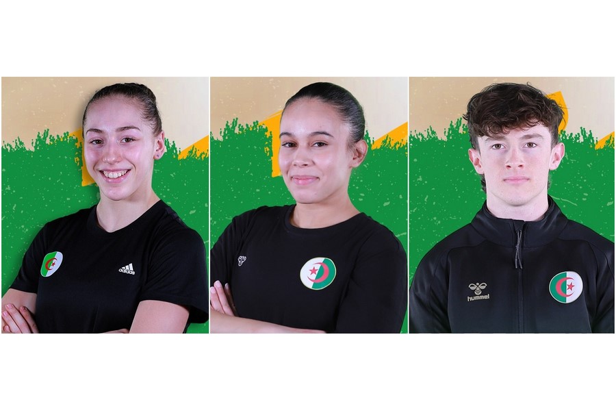 Kaylia Nemour, Sihem Hamidi et Adem Cogat en finale