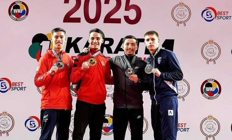 Ayoub Helassa décroche la médaille de bronze à la Ligue mondiale de karaté 