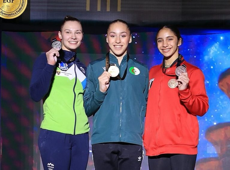 Kaylia Nemour décroche la médaille d’or 