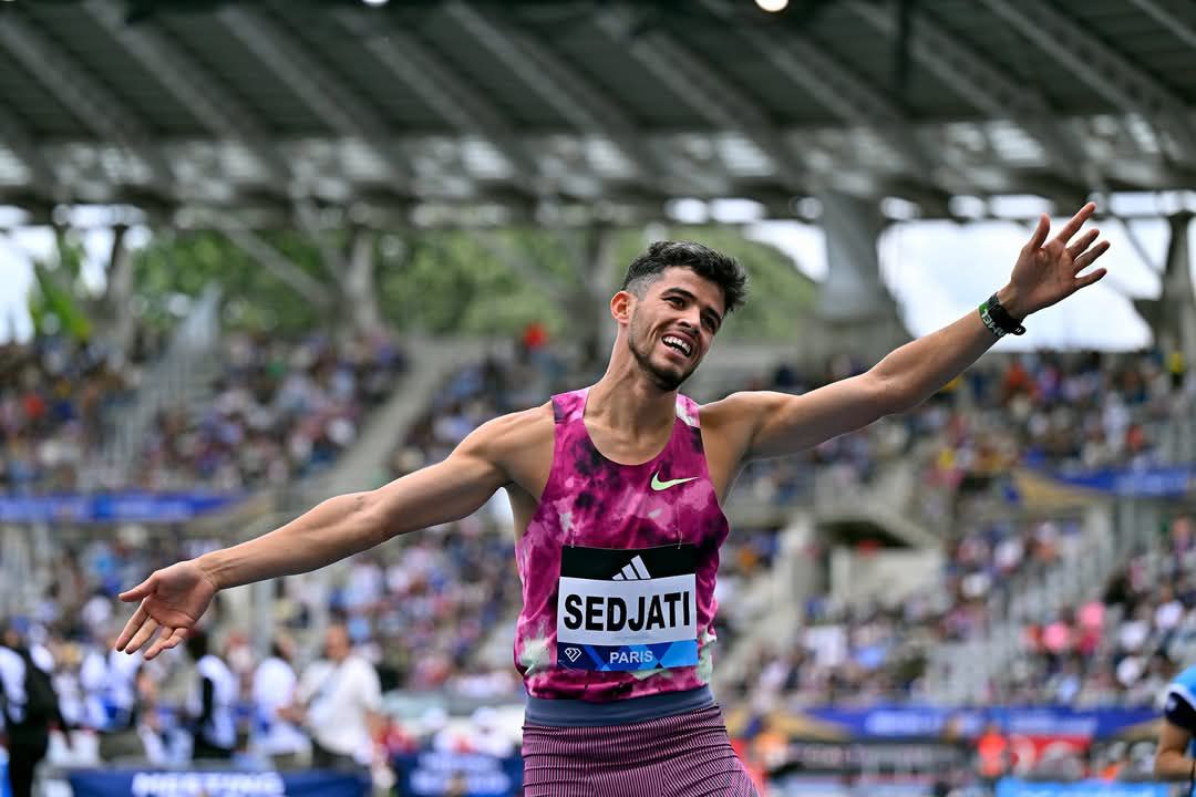 Djamel Sedjati engagé sur le 800 mètres