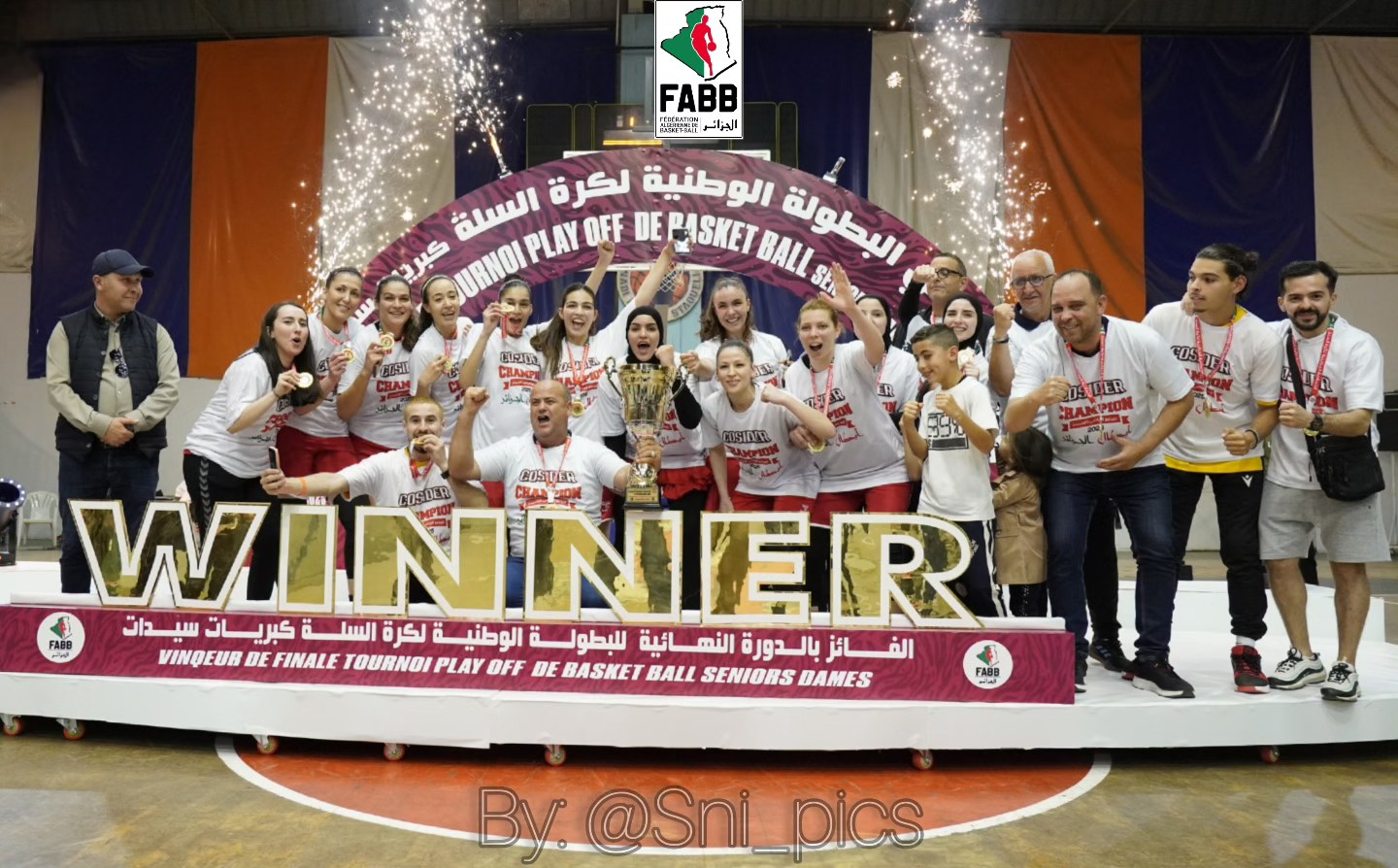 Les filles du GS Cosider sacrées pour la seconde fois