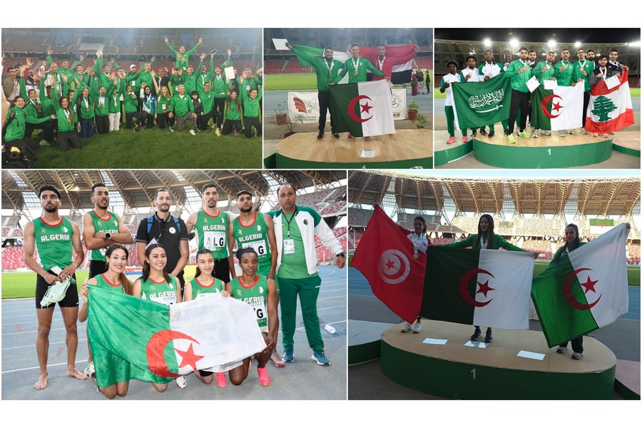 L’Algérie l’emporte avec 53 médailles