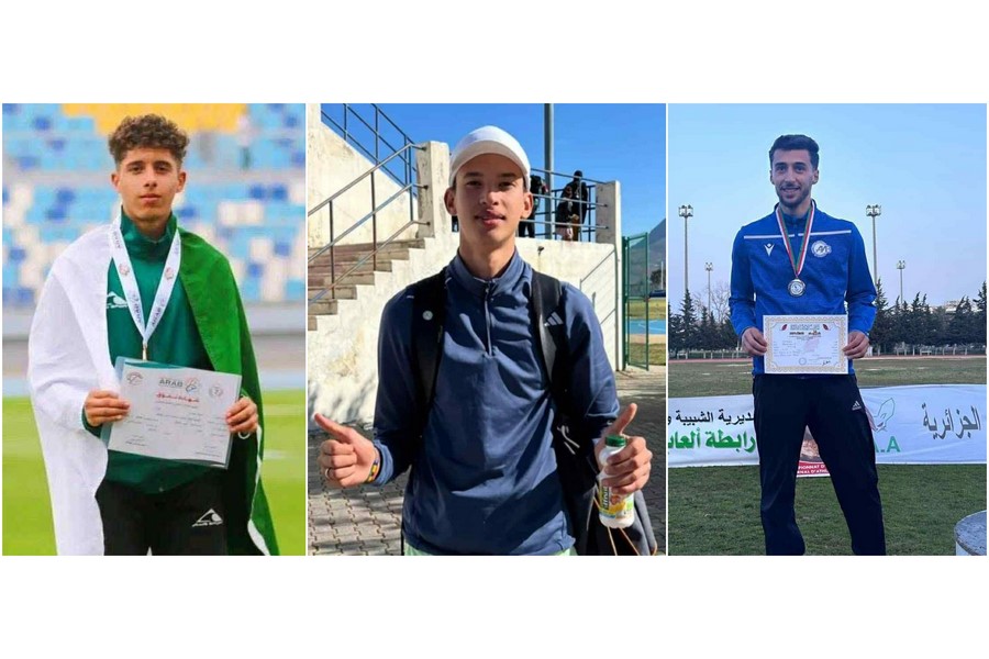Touati, Mazigh et Merah qualifiés pour le Championnat d’Afrique