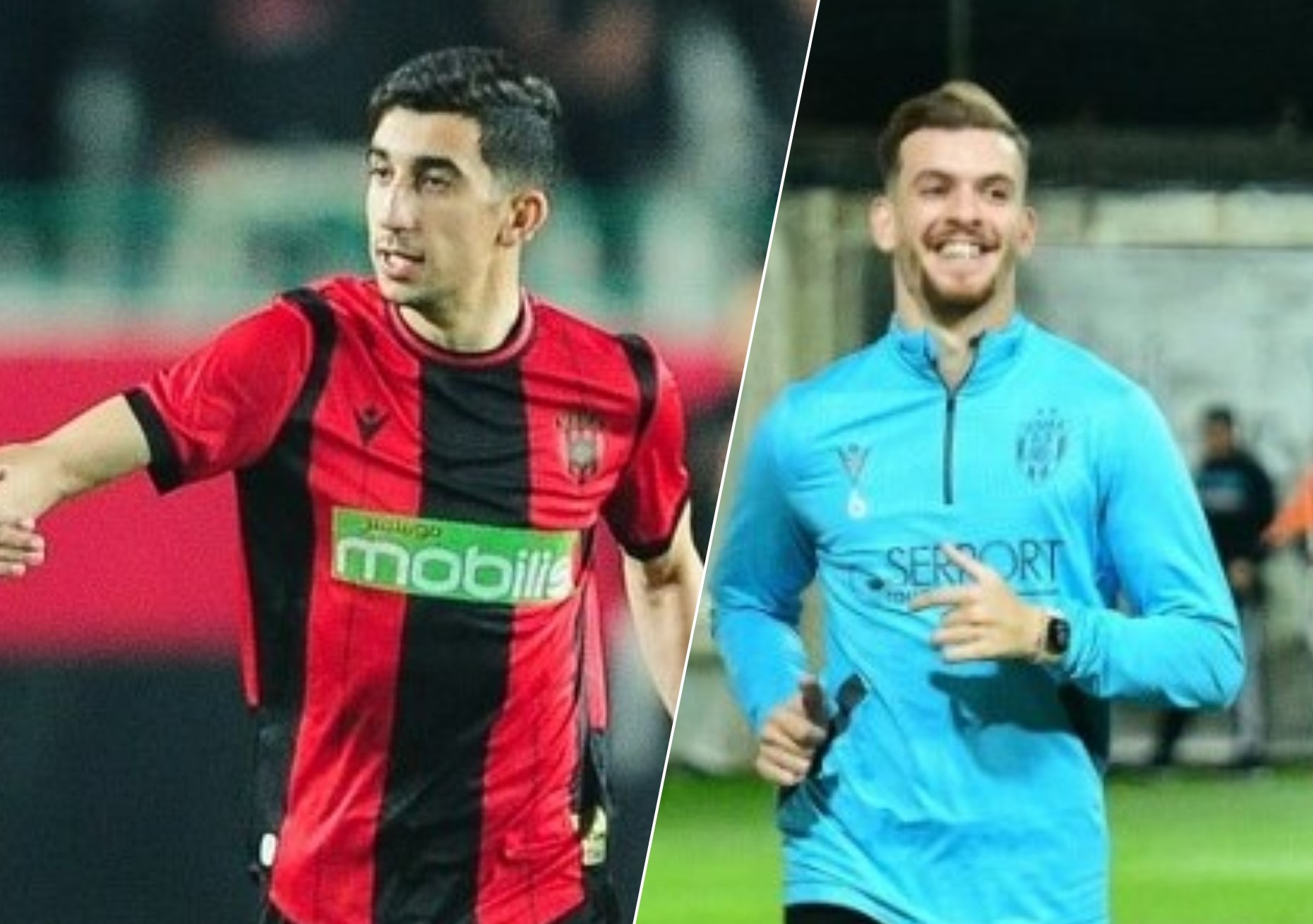 Benzaza et Chita en route pour le CSC