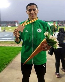 Cherif Boudoumi : « Très content de ma performance »
