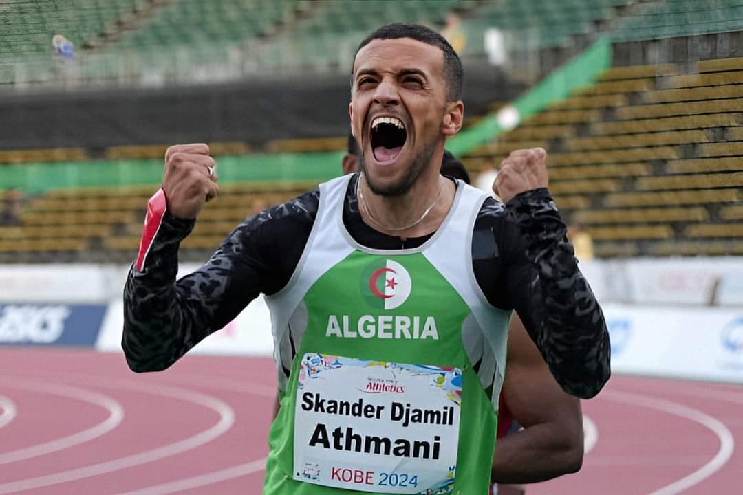 Skander Djamil Athmani remporte le 200 m 
