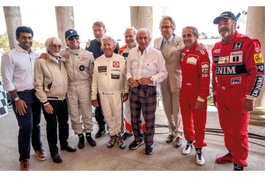 Les anciens se sont donnés rendez-vous au Goodwood Festival
